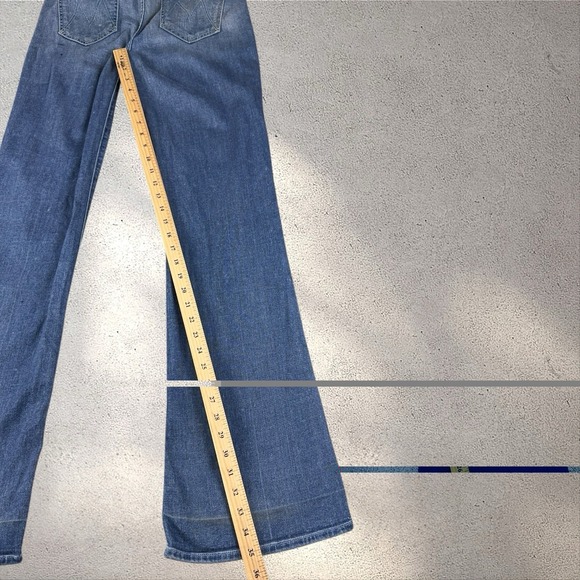Mother The Wilder Jeans In Another Time Around Low Rise Flare Bootcut Sz 28 - Picture 7 of 8